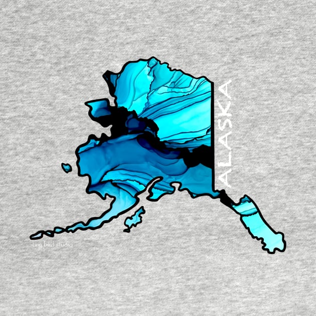 Blue Alaska by Tiny Bird Studio